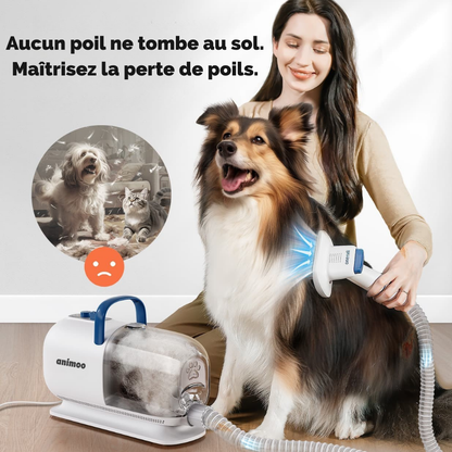 Kit de toilettage pour chien 7 en 1